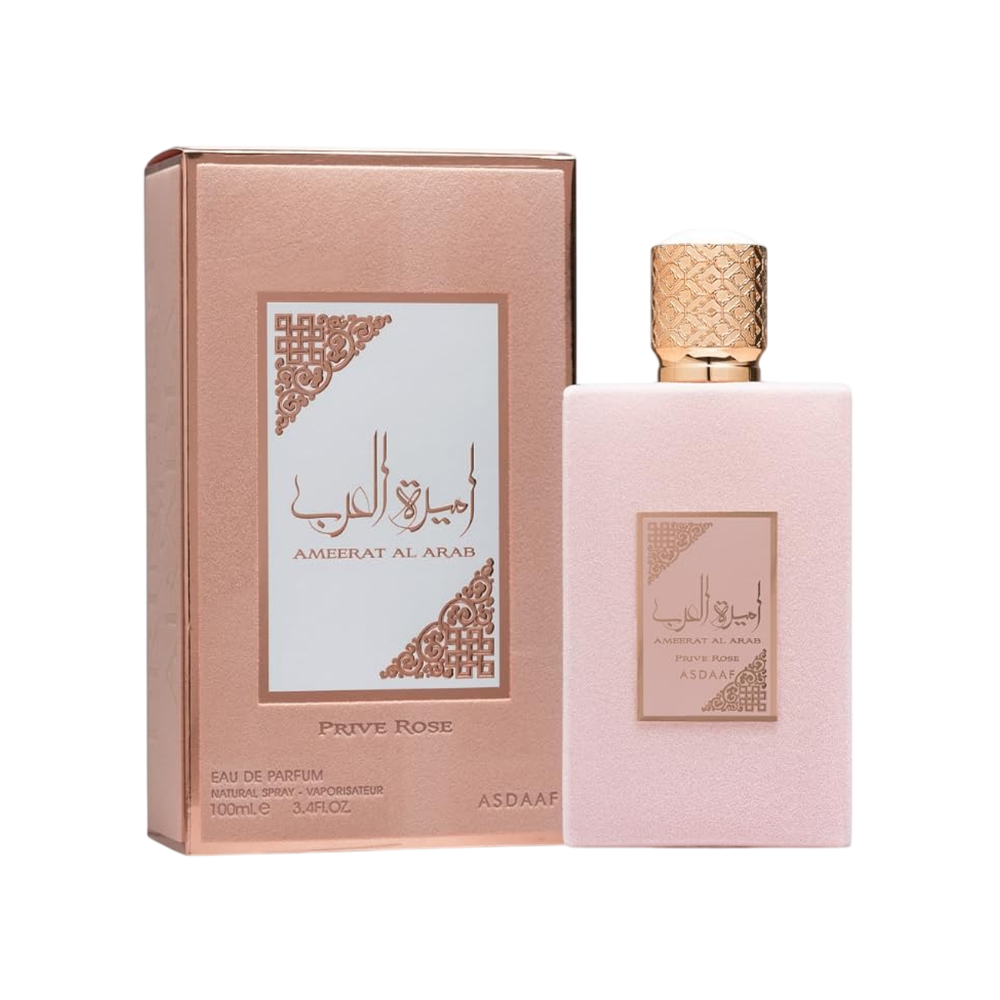 LATTAFA ASDAAF AMEERAT AL ARAB PRIVE ROSE PARA MUJER 3.4 OZ. EDP SPRAY