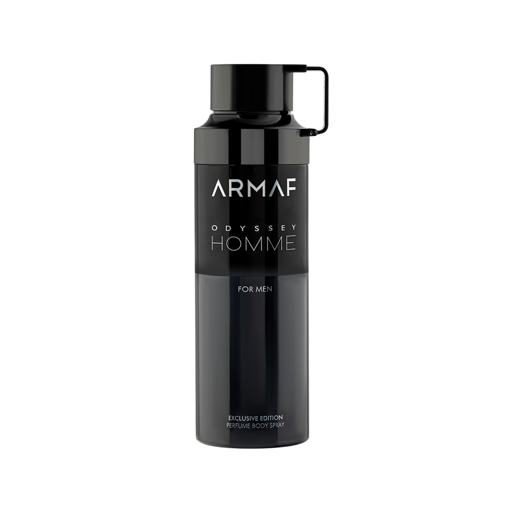 ARMAF BODY SPRAY ODYSSEY HOMME BLACK MEN 6.8 OZ