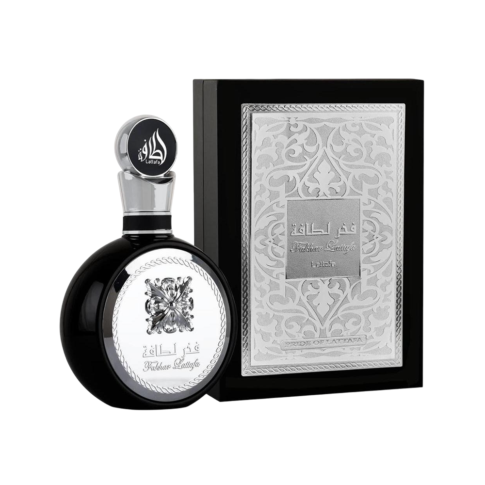 LATTAFA FAKHAR SILVER MEN 3.4 OZ. EDP