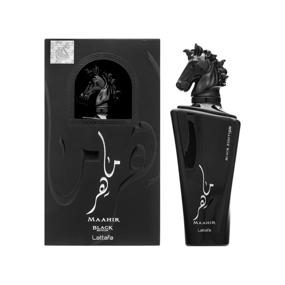 LATTAFA MAAHIR BLACK EDITION MEN 3.4 OZ. EDP