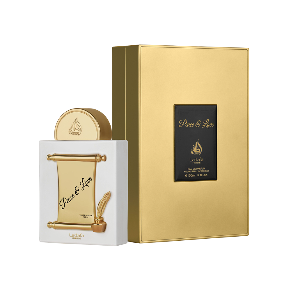 LATTAFA PRIDE PEACE & LOVE 3.4 OZ EDP SP