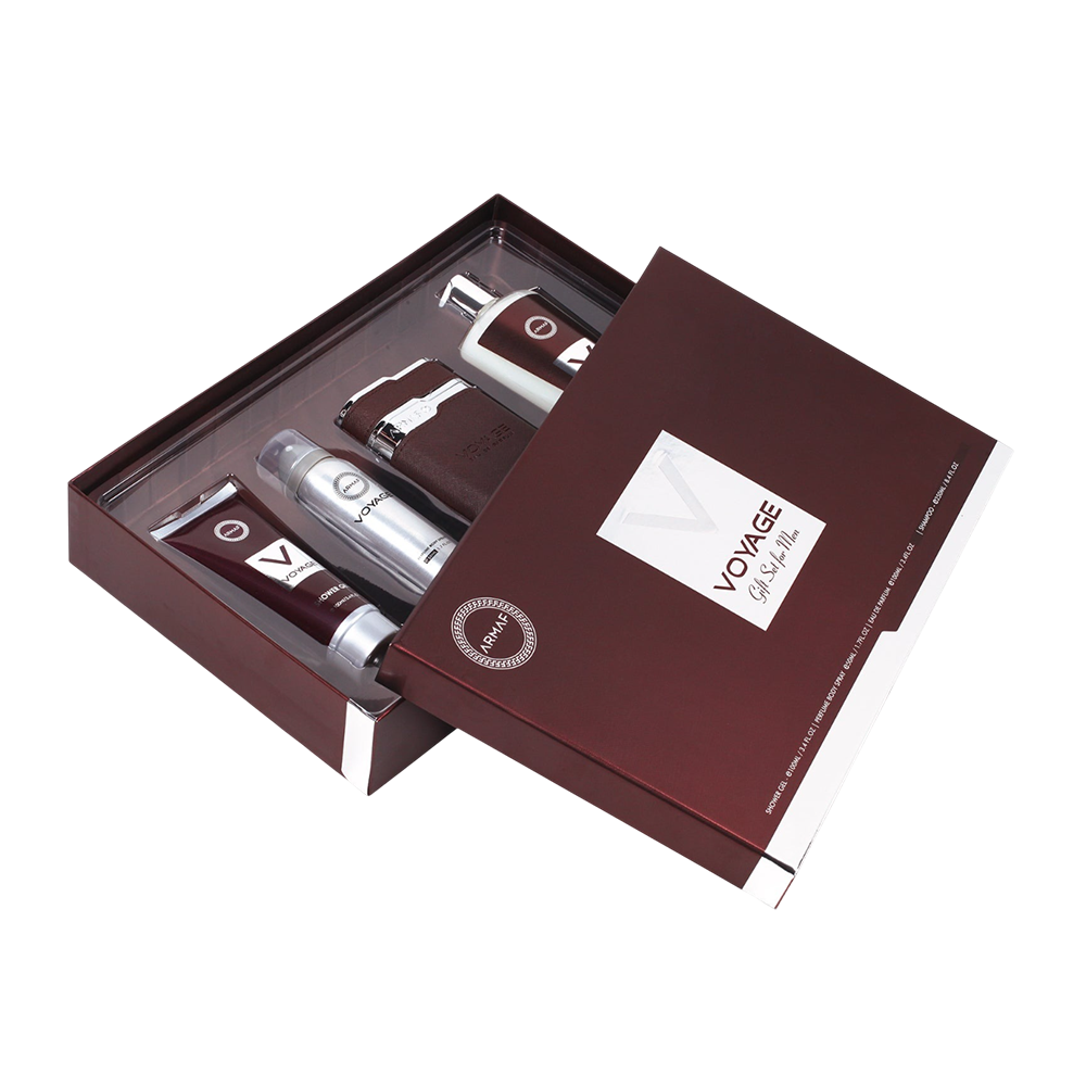 ARMAF SET 4 PCS VOYAGE BROWN 3.4 OZ EDP SP