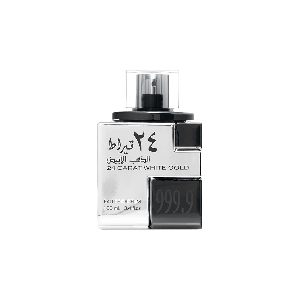 LATTAFA 24 CARAT WHITE GOLD UNISEX 3.4 OZ. EDP SP