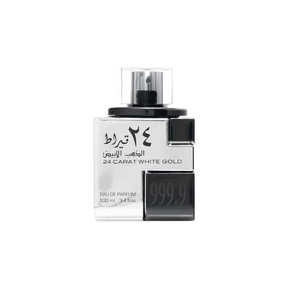 LATTAFA 24 CARAT WHITE GOLD UNISEX 3.4 OZ. EDP SP