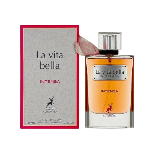 MAISON ALHAMBRA LA VITA BELLA INTENSE FOR HER 3.4 OZ. EDP SP