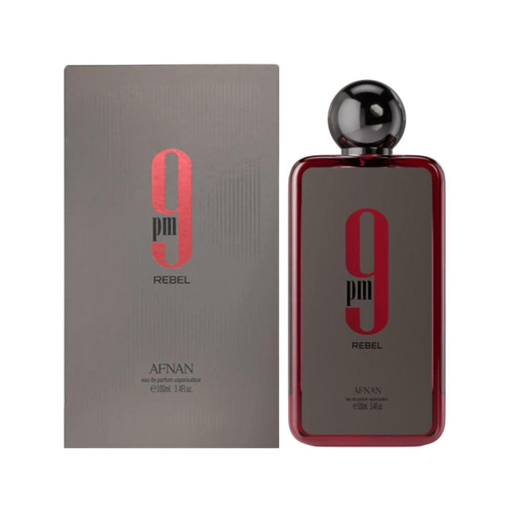 AFNAN 9PM REBEL (RED) UNISEX 3.4 OZ EDP SP