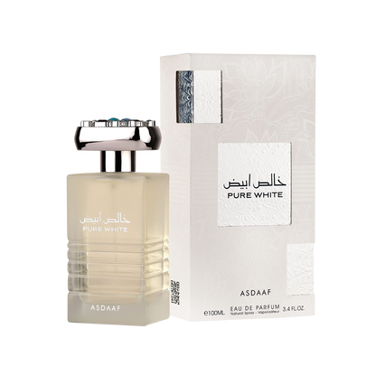 LATTAFA ASDAAF PURE WHITE WOMEN 3.4 OZ EDP SP