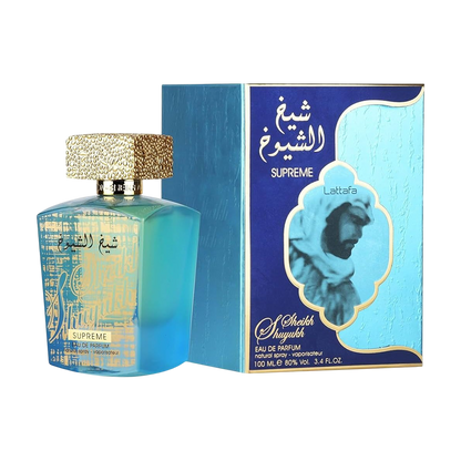 LATTAFA SHEIKH AL SHUYUKH SUPREME HOMBRE 3.4 OZ. EDP SP