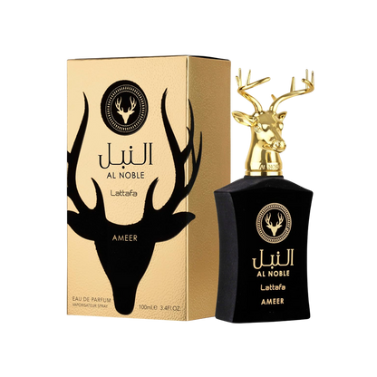 LATTAFA AL NOBLE AMEER 3.4 OZ HOMBRE EDP SP