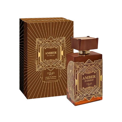 AFNAN ZIMAYA NOVA AMBER ES EXCELENTE UNISEX 3.4 OZ. EDP SP