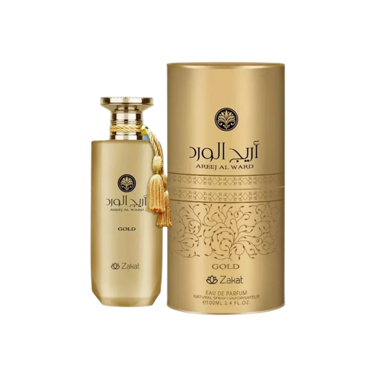 ZAKAT AREEJ AL WARD GOLD WOMEN 3.4 OZ EDP SP