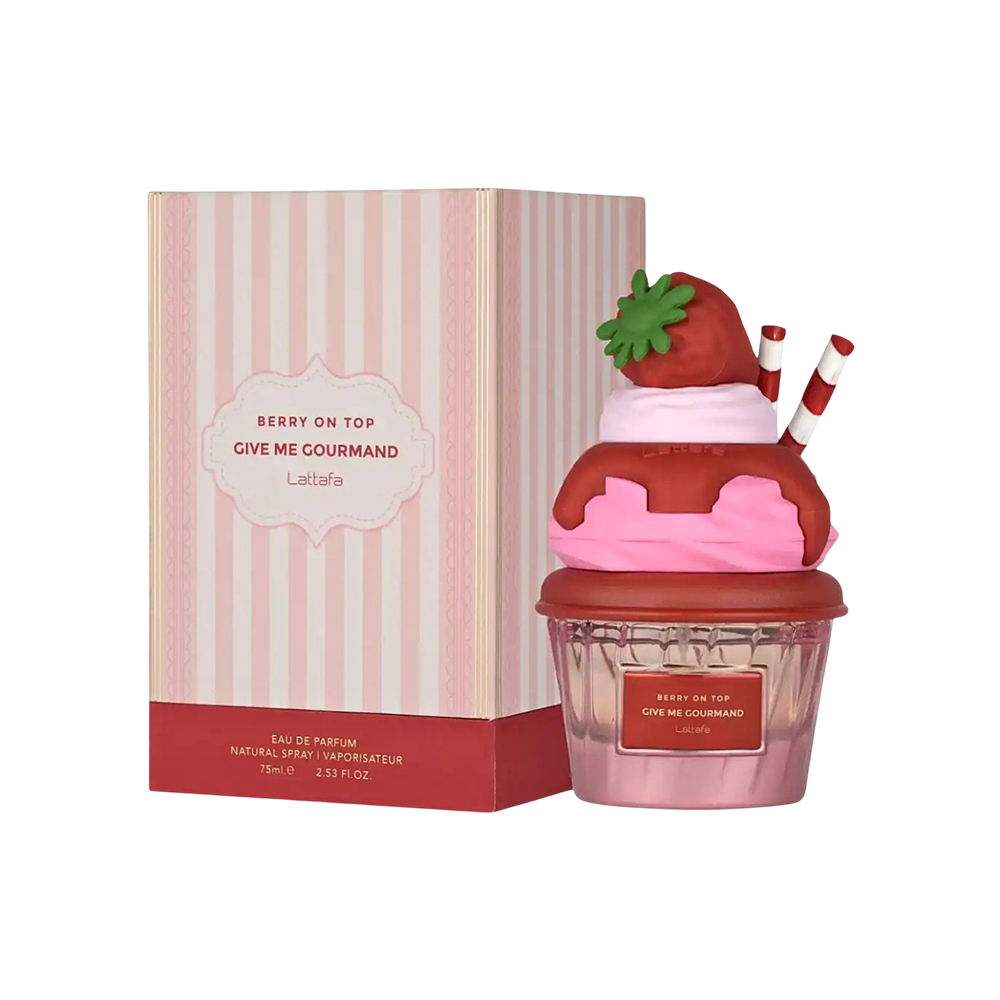 LATTAFA GIVE ME GOURMAND BERRY ON TOP 2.5 EDP SP