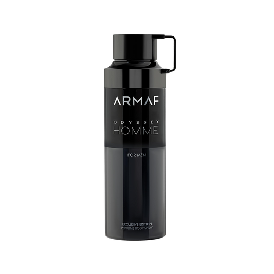 ARMAF BODY SPRAY ODYSSEY HOMME BLACK MEN 6.8 OZ