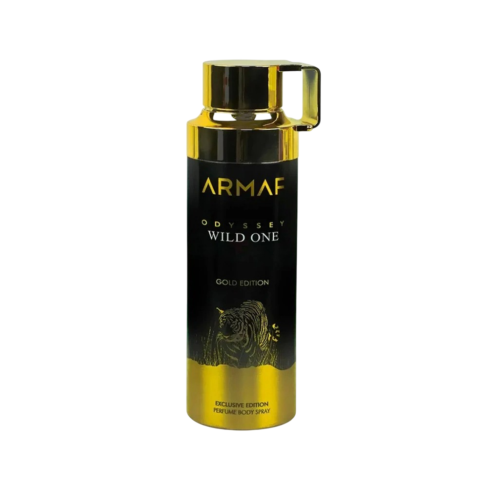 ARMAF BODY SPRAY ODYSSEY WILD ONE GOLD EDITION MEN 6.8 OZ
