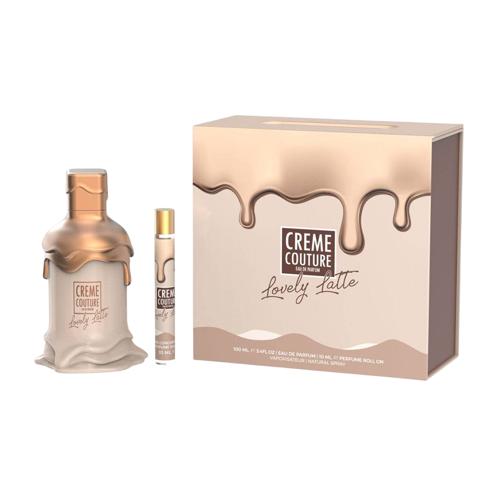LECHAMEAU CREME COUTURE LOVELY LATTE MUJER 3.4 OZ EDP SP 0.33 OZ ROLL ON