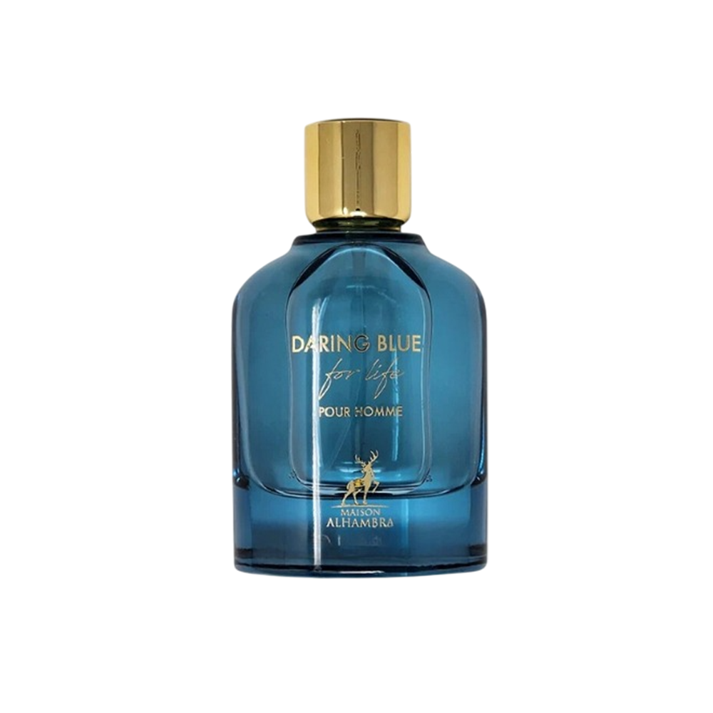 MAISON ALHAMBRA DARING FOR LIFE BLUE MEN 3.4 OZ EDP SP