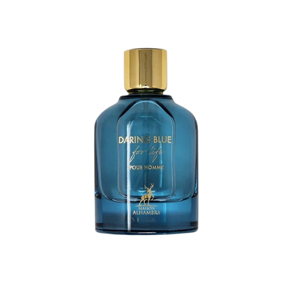 MAISON ALHAMBRA DARING FOR LIFE BLUE MEN 3.4 OZ EDP SP