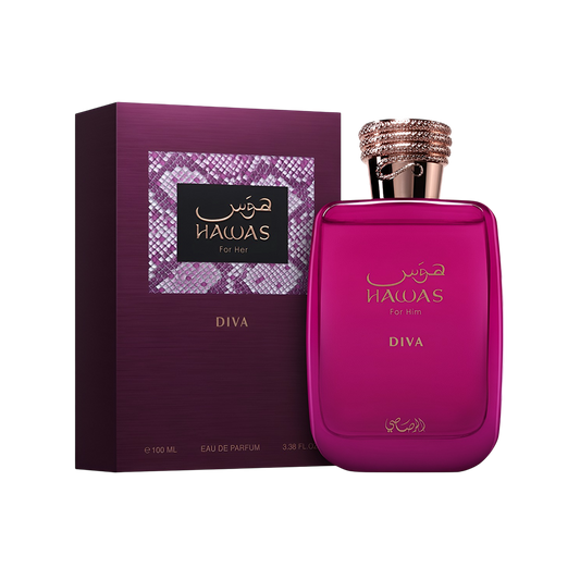 RASASI HAWAS DIVA 100ML EDP WOMAN