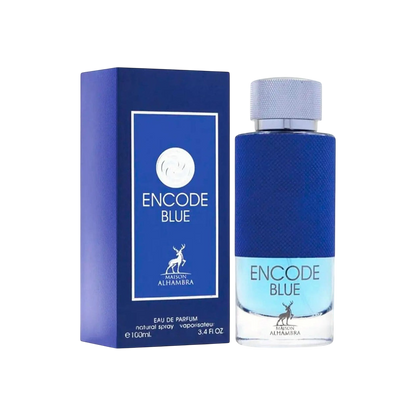 MAISON ALHAMBRA ENCODE BLUE 3.4 OZ. EDP SP