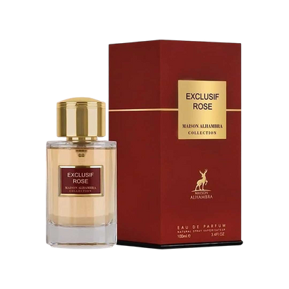 MAISON ALHAMBRA EXCLUSIF ROSE MUJER 3.4 OZ EDP SP