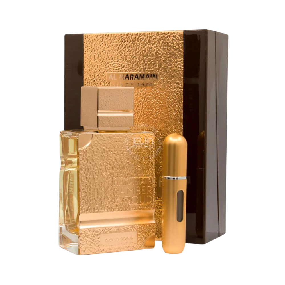AL HARAMAIN AMBER OUD GOLD 999.9 EDP SP + ATOMISER