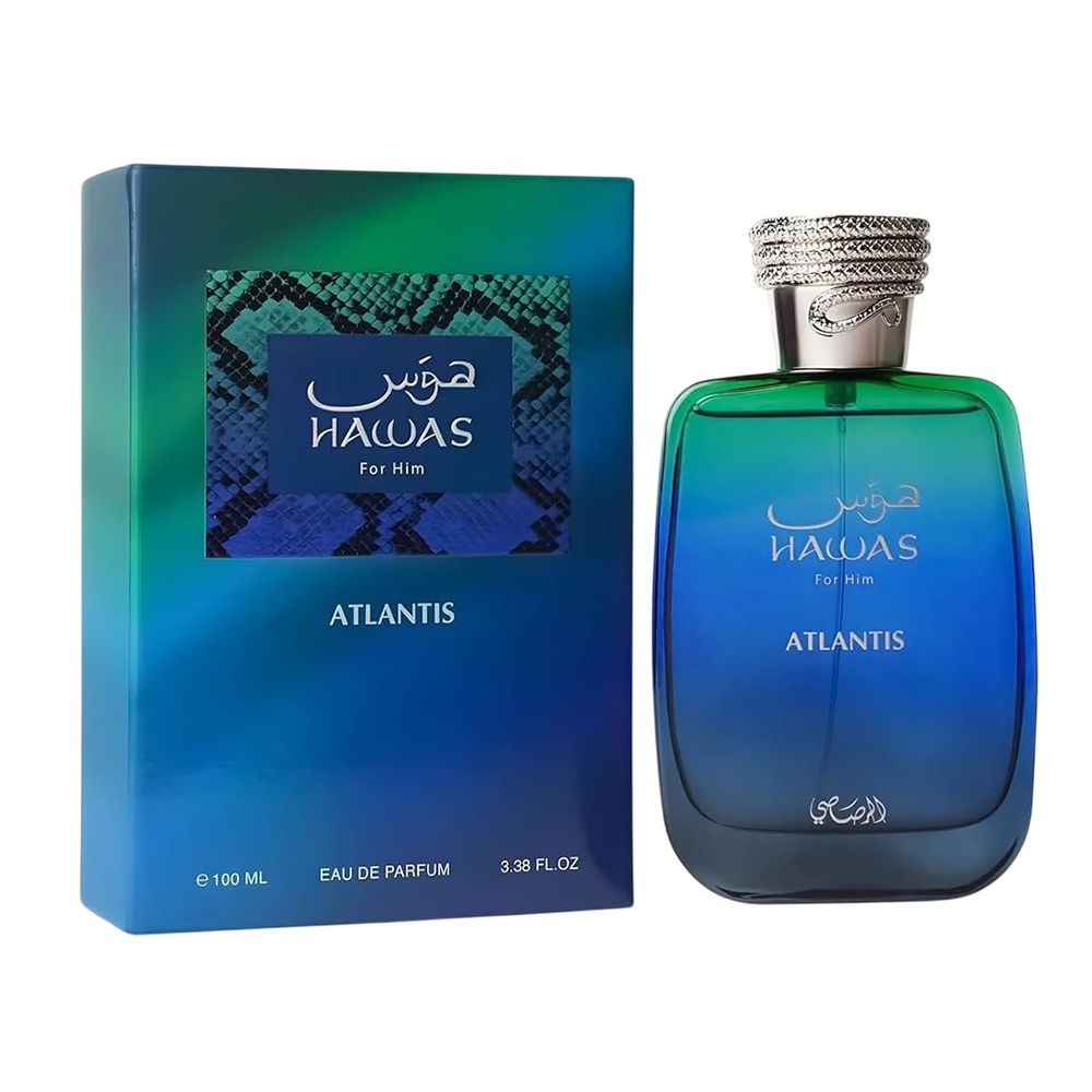 RASASI HAWAS ATLANTIS HOMBRE 3.4OZ EDP