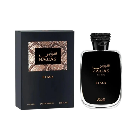 RASASI HAWAS BLACK MEN 3.4 OZ EDP SP