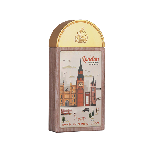 LATTAFA PRIDE LONDON THE CITY OF CONTRAST 3.4 OZ EDP