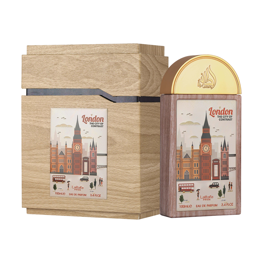 LATTAFA PRIDE LONDON THE CITY OF CONTRAST 3.4 OZ EDP