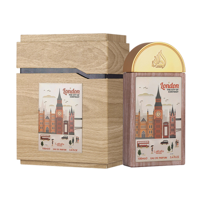 LATTAFA PRIDE LONDON THE CITY OF CONTRAST 3.4 OZ EDP