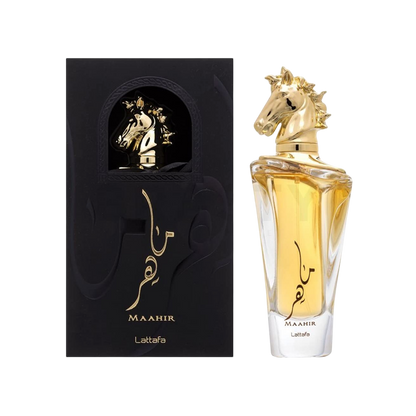 LATTAFA MAAHIR GOLD HOMBRE 3.4 OZ. EDP SP