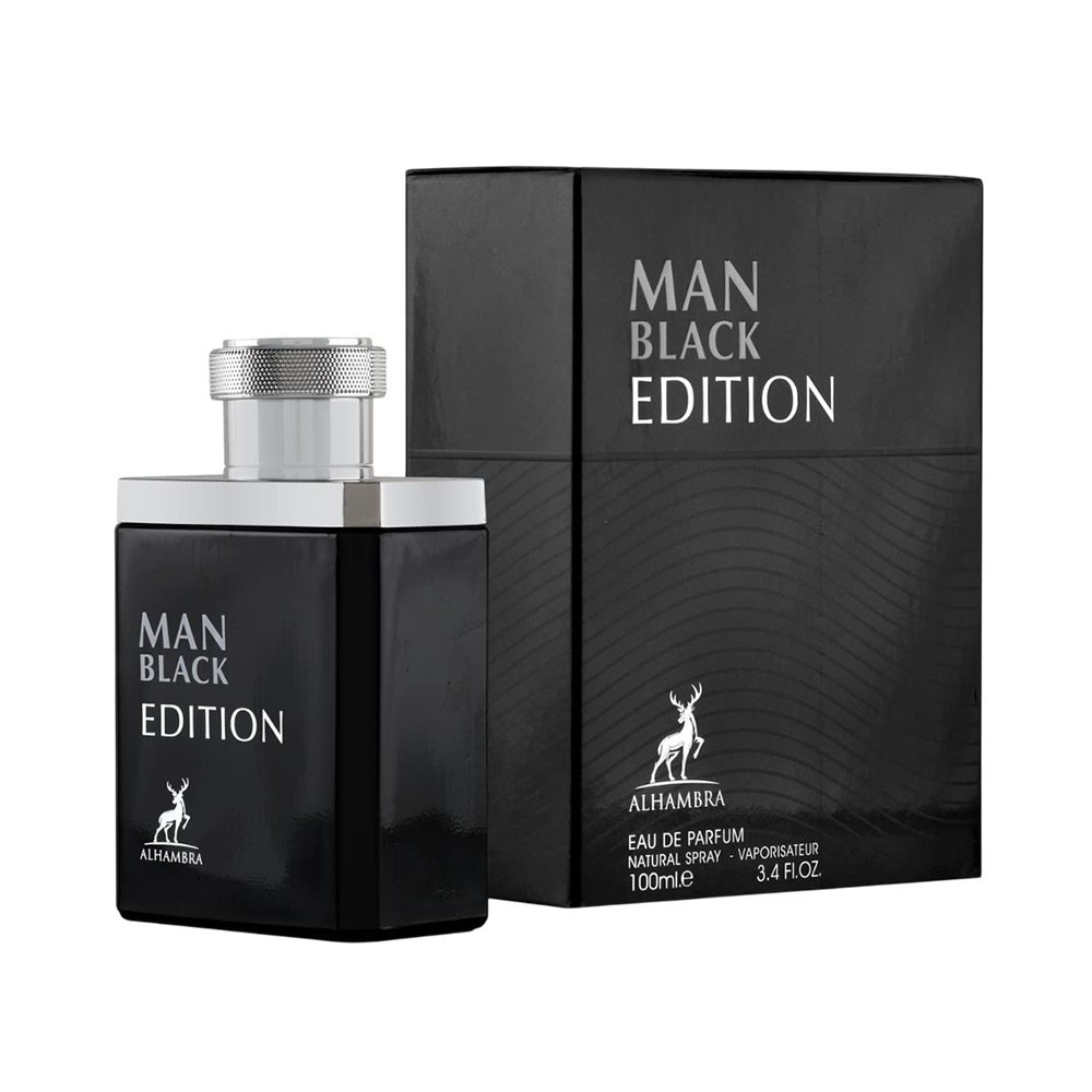 MAISON ALHAMBRA MAN BLACK EDITION 3.4 OZ EDP SP