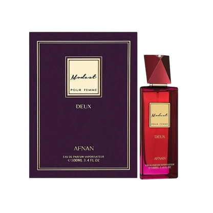 AFNAN MODEST DEUX WOMEN 3.4OZ EDP SP