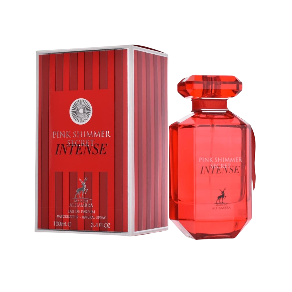 MAISON ALHAMBRA PINK SHIMMER SECRET INTENSE 3.4 OZ EDP SP