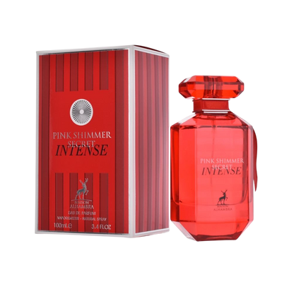 MAISON ALHAMBRA PINK SHIMMER SECRET INTENSE 3.4 OZ EDP SP