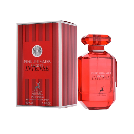 MAISON ALHAMBRA PINK SHIMMER SECRET INTENSE 3.4 OZ EDP SP