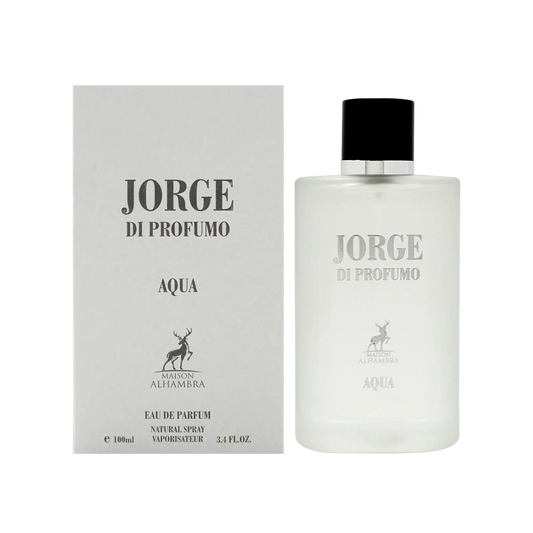 MAISON ALHAMBRA JORGE DI PROFUMO AQUA MEN 3.4 OZ EDP SP