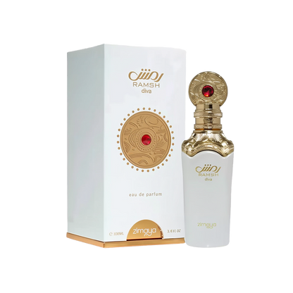 AFNAN ZIMAYA RAMSH DIVA (WHITE) UNISEX 3.4 OZ EDP SP