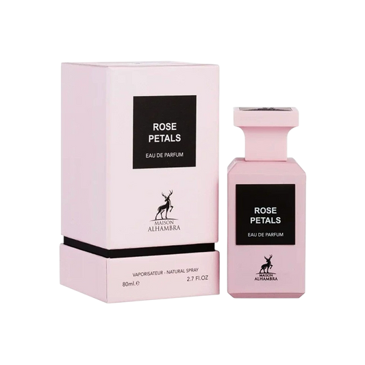 MAISON ALHAMBRA ROSE PETALS WOMEN 2.7 OZ EDP SP