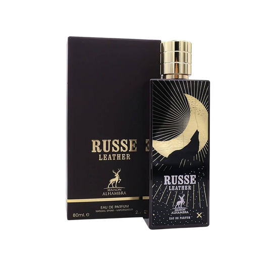MAISON ALHAMBRA RUSSE LEATHER WOMEN 2.7 OZ EDP SP