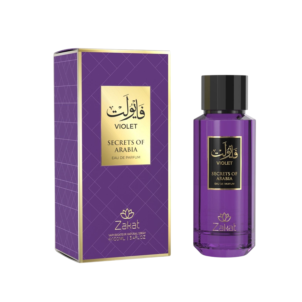 ZAKAT SECRET OF ARABIA VIOLET WOMEN 3.4 OZ EDP SP
