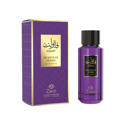 ZAKAT SECRET OF ARABIA VIOLET WOMEN 3.4 OZ EDP SP