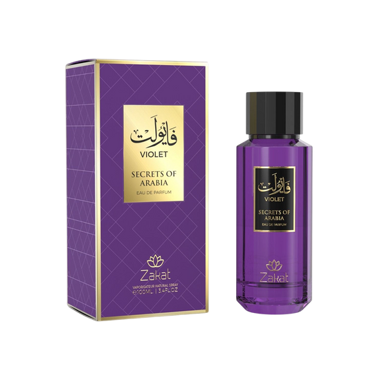 ZAKAT SECRET OF ARABIA VIOLET WOMEN 3.4 OZ EDP SP