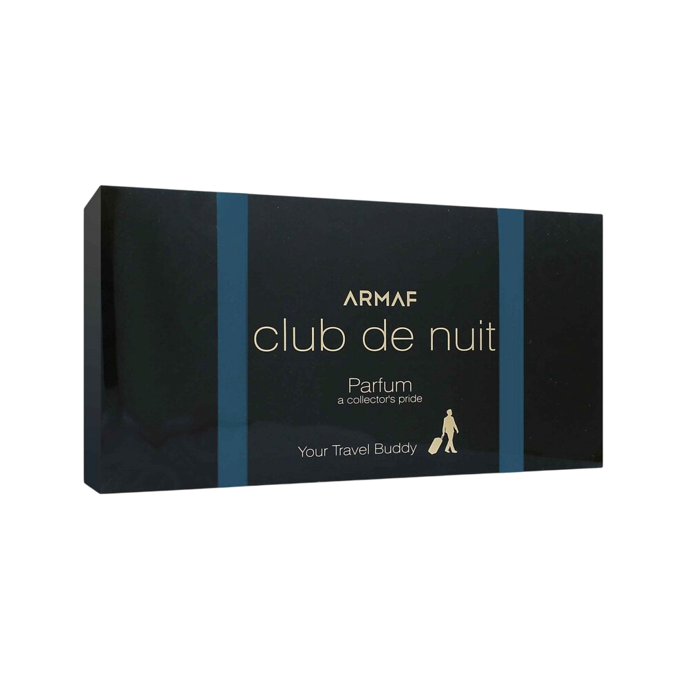 ARMAF SET CLUB DE NUIT INTENSE MEN EDP TRAVEL BUDDY SET INTENSE + PRECIEUX  LUXURY CASE & POUCH