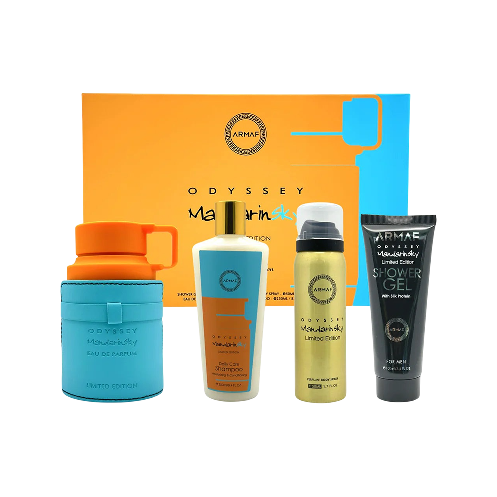 ARMAF SET ODYSSEY MANDARIN SKY 4PCS 3.4 OZ EDP SP