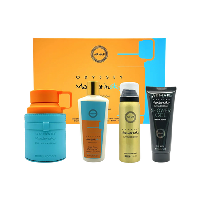 ARMAF SET ODYSSEY MANDARIN SKY 4 PIEZAS 3.4 OZ EDP SP