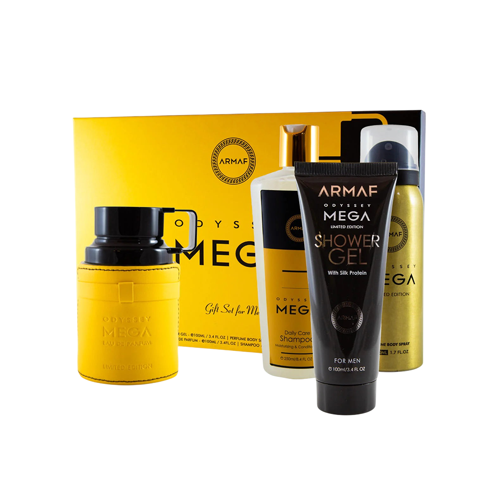 ARMAF SET ODYSSEY MEGA 4 PCS 3.4 OZ EDP SP