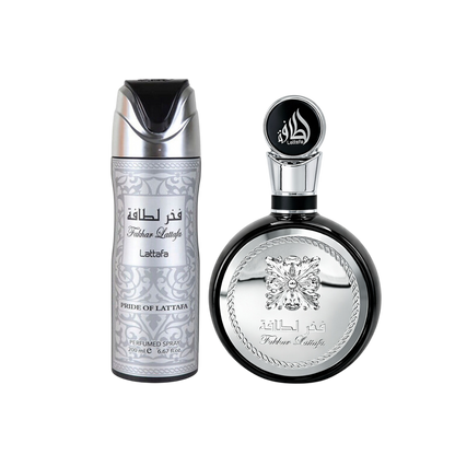 LATTAFA FAKHAR MEN  2PC 3.4OZ
