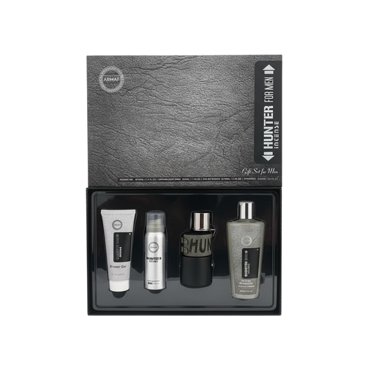 ARMAF SET HUNTER INTENSE 3.4 OZ EDP SP + 4PCS