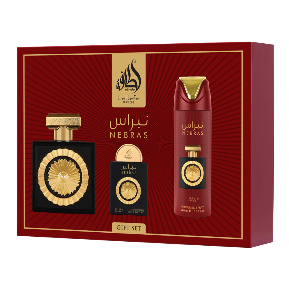 LATTAFA SET NEBRAS GIFT SET 3 PCS